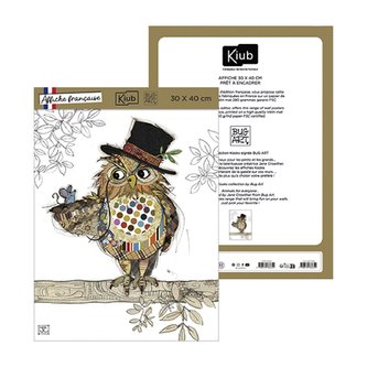 Designový tisk 30x40 cm AFM21U19 BUG ART KIUB