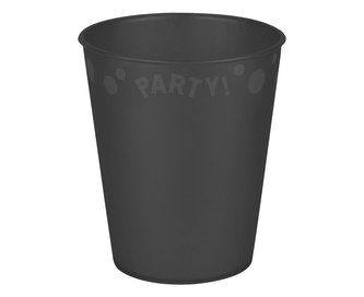 Kubek wielokrotnego użytku czarny