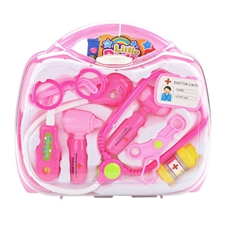 Doktorský kufrík růžový lékařský