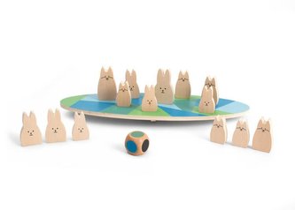 BS Toys, drewniana gra logiczna Zgadnij która krówka?