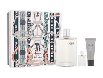 Hermes H24 toaletní voda 100 ml + toaletní voda 5 ml + hydratační pleťový krém 20 ml