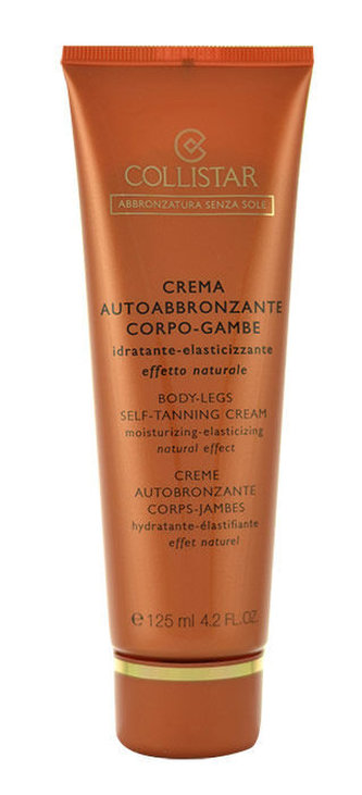 Collistar Body-Legs Self-Tanning Cream Samoopalovací přípravek 125 ml pro ženy