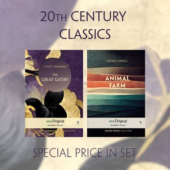 20th Century Classics Books-Set (with 2 MP3 Audio-CDs) - Readable Classics - Unabridged english edition with improved readabilit