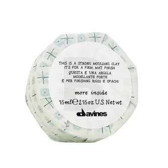 Davines More Inside Strong Moulding Clay modelující hlína pro silnou fixaci 75 ml