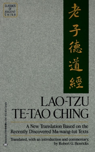 Lao Tzu Te Tao Ching