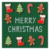 UBROUSKY VÁNOČNÍ MERRY CHRISTMAS 3VRSTVÉ 33X33CM