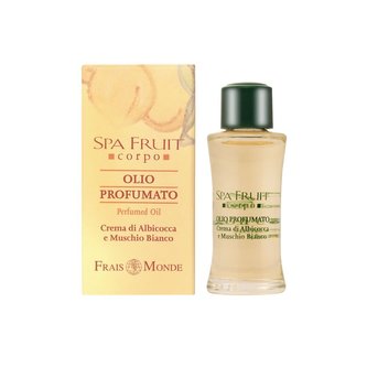 Frais Monde Spa Fruit Apricot And White Musk Parfémovaný olej 10 ml pro ženy