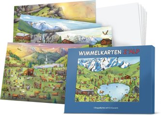 Wimmelkarten z'Alp