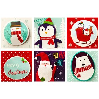 Karnety samoprzylepne do prezentów 12szt