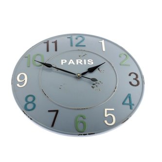 Kovové nástěnné hodiny 1/6