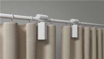 Yeelight Automatic Curtain Opener - one single motor with O  track -  white