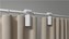 Yeelight Automatic Curtain Opener - one single motor with O  track -  white