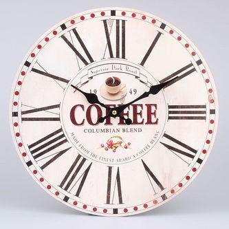 Dřevěné hodiny na zed', 1/12