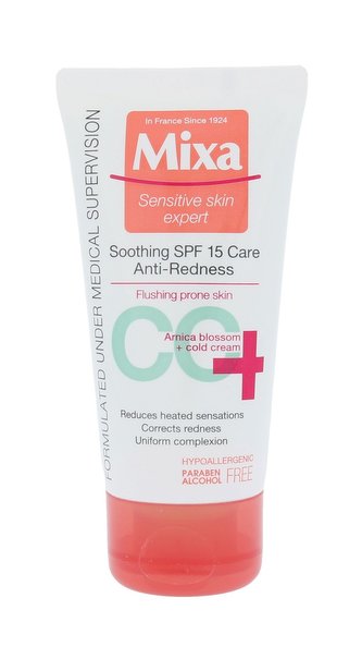 Mixa Anti-Redness CC krém 50 ml SPF15 pro ženy