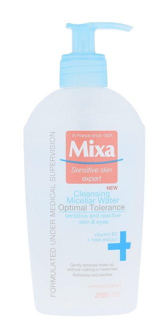 Mixa Optimal Tolerance Micelární voda Cleansing 200 ml pro ženy