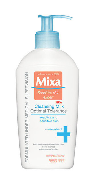 Mixa Optimal Tolerance Čisticí mléko 200 ml pro ženy