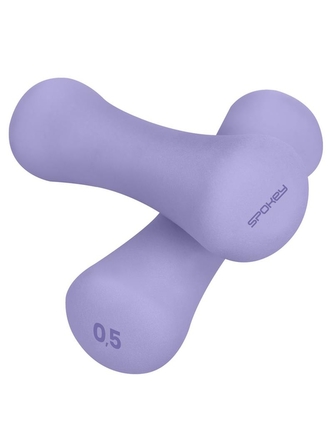 Spokey - Bone sada neoprenových činek 2 x 0,5 kg fialové Spokey - Bone sada neoprenových činek 2 x 0,5 kg fialové