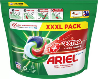 Ariel kapsle na praní Extra Clean Power, 52 praní
