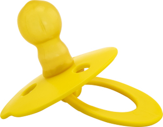 Míša dětské latexové šidítko, kulaté s kroužkem, 1 kus