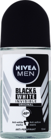 Nivea Men Black & White Invisible Original kuličkový antiperspirant, 50 ml