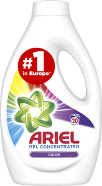 Ariel prací gel Color 20 praní, 1,1 l
