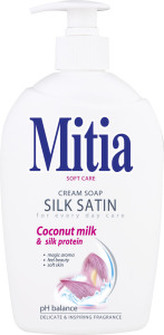 Mitia Silk Satin tekuté mýdlo, 500 ml
