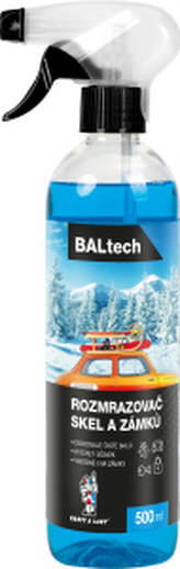 BALTECH rozmrazovač skel a zámků 500 ml