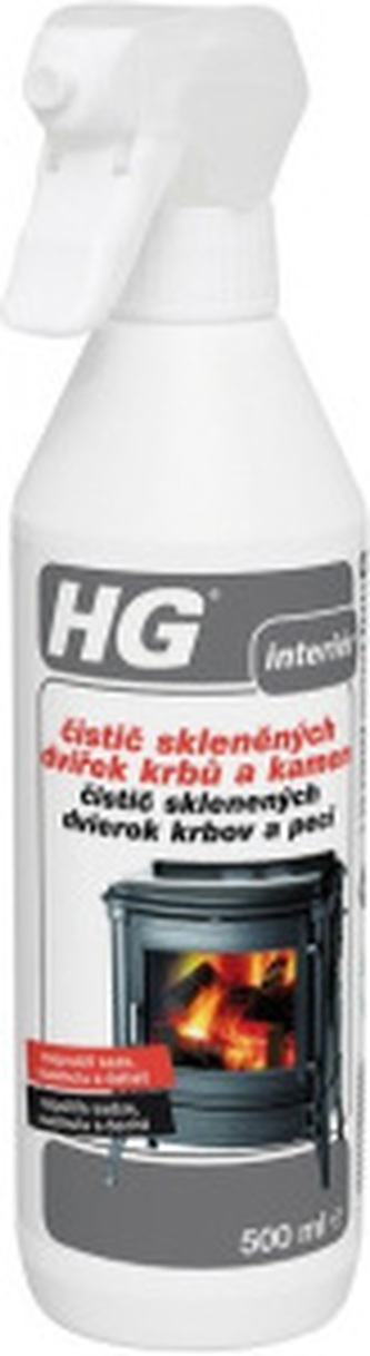 HG čistič skleněných dvířek krbů a kamen, 500 ml
