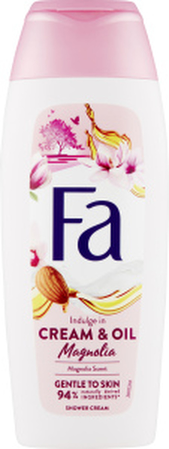 Fa sprchový krém Cream and Oil Magnolia s vůní magnolie, 400 ml