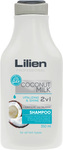 Lilien Coconut Milk 2v1 šampon pro všechny typy vlasů, 350 ml