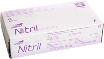 Vulkan Dona Nitrilové jednorázové rukavice velikost L, 100 ks