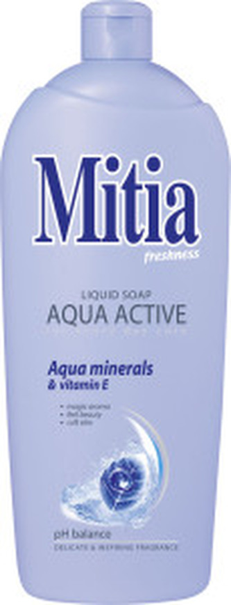 Mitia Aqua Active tekuté mýdlo, náplň, 1 l