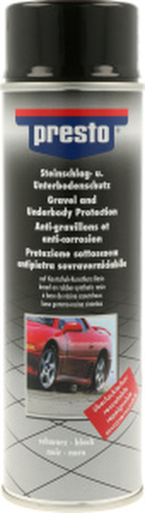 Motip 306024 Presto UBS ochranný nástřik pro podvozky vozidel, černý, 500 ml