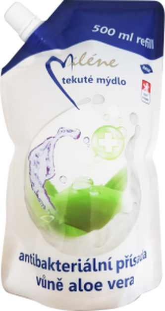 Miléne Aloe Vera tekuté antibakteriální mýdlo, náplň, 500 ml