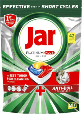 Jar tablety do myčky Platinum Plus, 42 ks