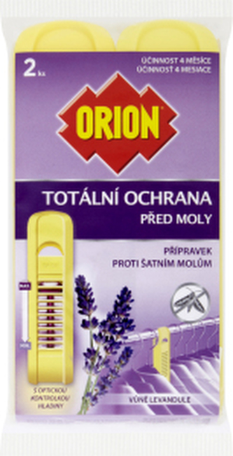 Orion totální ochrana před moly, levandule, 2 kusy v balení
