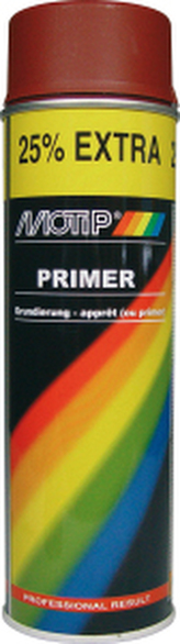 Motip 04055 univerzální základový lak, základová červená, 500 ml