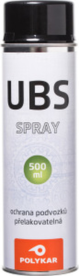 Polykar UBS nástřik podvozku, černý, 500 ml