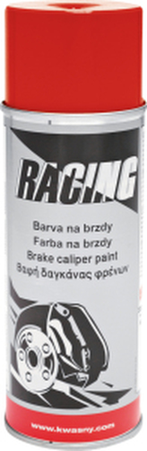 Auto-K Racing barva na brzdy na prasátka, červená, 400 ml
