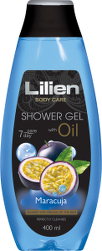 Lilien Body Care Maracuja olejový sprchový gel, 400 ml
