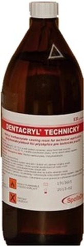 Dentacryl technická licí pryskyřice 1 kg + 1 kg