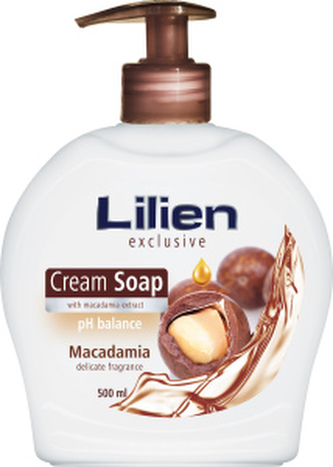 Lilien Macadamia tekuté mýdlo, 500 ml