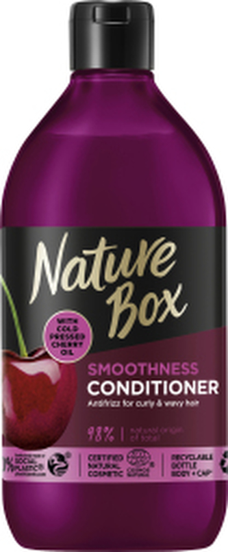 Nature Box Cherry Oil balzám pro nepoddajné vlasy, 385 ml