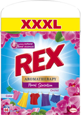 Rex prací prášek Aromatherapy Orchid Color 66 praní, 3,96 kg