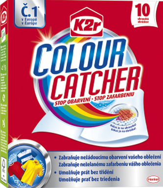 K2R Colour Catcher prací ubrousky, 10 ks