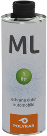 Polykar Ml ochranný nástřik dutin aut ve spreji, kartuše, 1 l