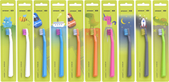 Spokar XD 3435 dětský zubní kartáček velmi měkký