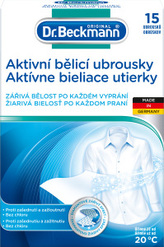 Dr. Beckmann aktivní bělící utěrky na praní, 15 ks