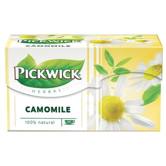 Bylinný čaj Pickwick - heřmánek, 20x 1,5 g