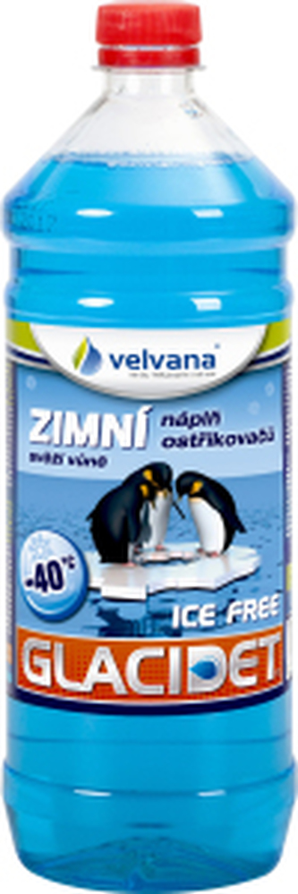 Velvana Glacidet Ice Free -40 °C, nemrznoucí směs do ostřikovačů, 1 l